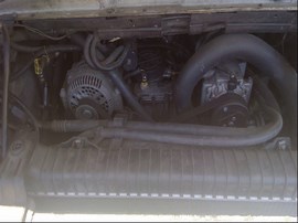 2002 FORD E350SD VAN, WHITE,  7.3L TURBO DIESEL, AT, 2WD,  F25138